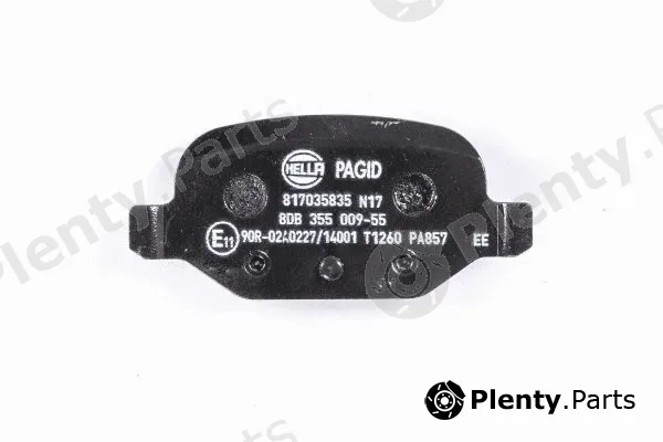 Hella 8DB355009-551 — Brake Pad Set, disc brake