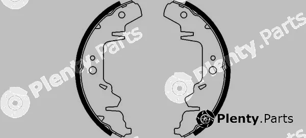 Hella 8DB355001-711 — Brake Shoe Set