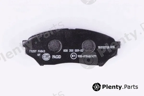 Hella 8DB355009-521 — Brake Pad Set, disc brake