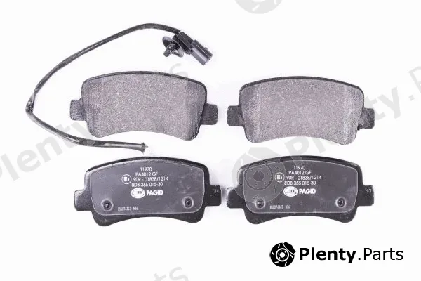 Hella 8DB355015-301 — Brake Pad Set, disc brake