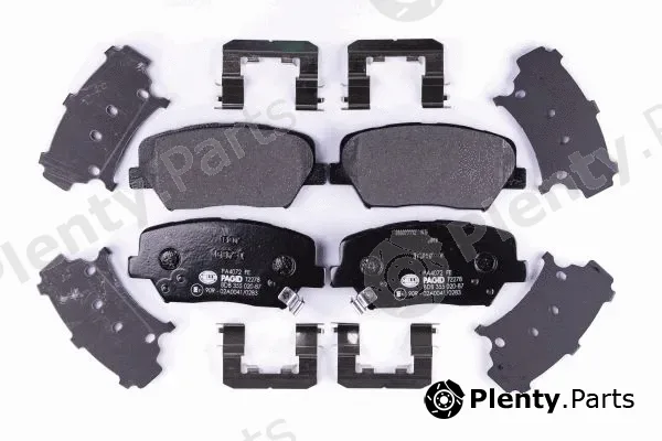 Hella 8DB355020-871 — Brake Pad Set, disc brake