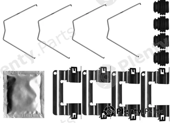 Hella 8DZ355207-261 — Accessory Kit, disc brake pad