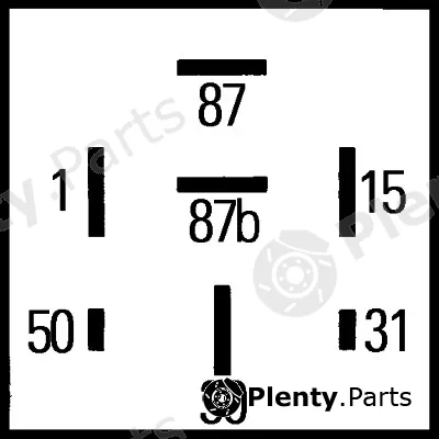 Hella 4RP008189-041 — Relay, fuel pump