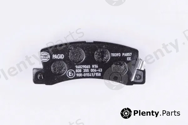 Hella 8DB355006-431 — Brake Pad Set, disc brake