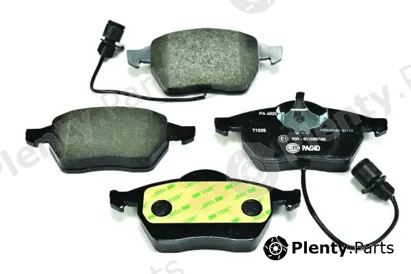 Hella 8DB355007-461 — Brake Pad Set, disc brake