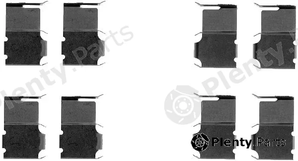 Hella 8DZ355204-811 — Accessory Kit, disc brake pad