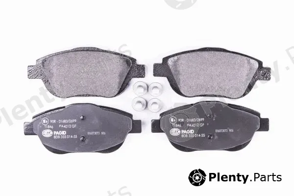 Hella 8DB355014-551 — Brake Pad Set, disc brake