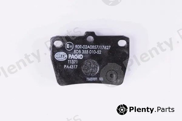 Hella 8DB355010-521 — Brake Pad Set, disc brake