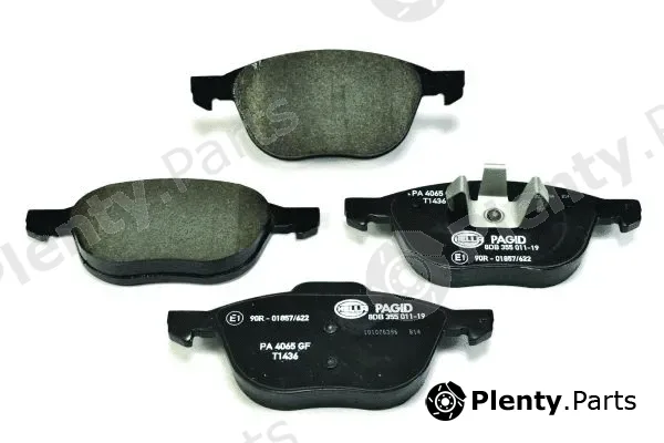Hella 8DB355011-191 — Brake Pad Set, disc brake