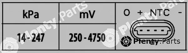 Hella 6PP009400-581 — Sensor, boost pressure
