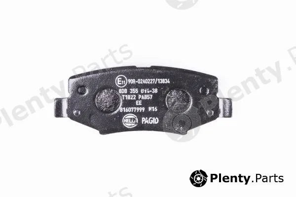 Hella 8DB355014-381 — Brake Pad Set, disc brake