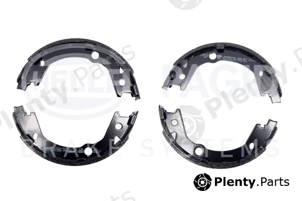 Hella 8DA355050-141 — Brake Shoe Set, parking brake