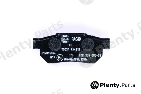 Hella 8DB355005-731 — Brake Pad Set, disc brake