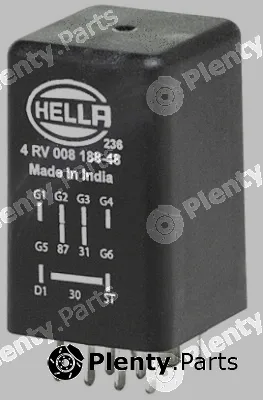 Hella 4RV008188-481 — Control Unit, glow time
