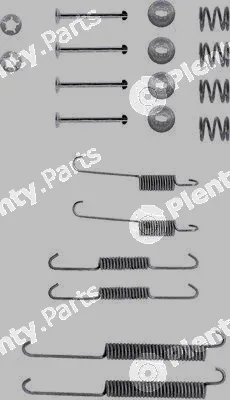 Hella 8DZ355200-411 — Accessory Kit, brake shoes