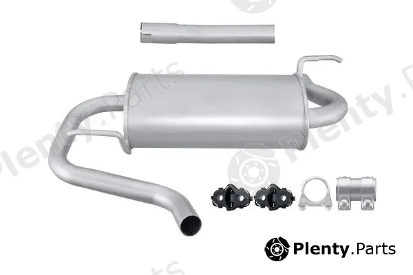 Hella 8LD366028-191 — Rear Muffler Easy2Fit – PARTNERED with Faurecia