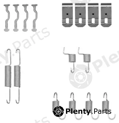 Hella 8DZ355201-971 — Accessory Kit, parking brake shoes