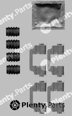 Hella 8DZ355205-321 — Accessory Kit, disc brake pad