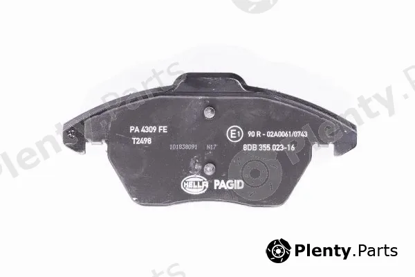 Hella 8DB355023-161 — Brake Pad Set, disc brake