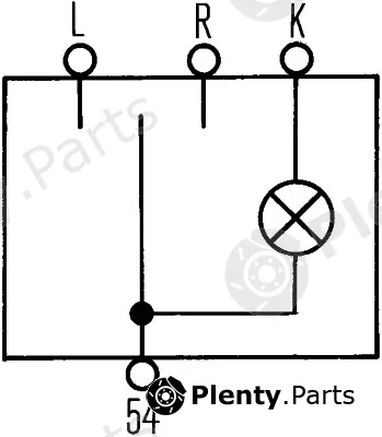 Hella 6BA001771-041 — Steering Column Switch