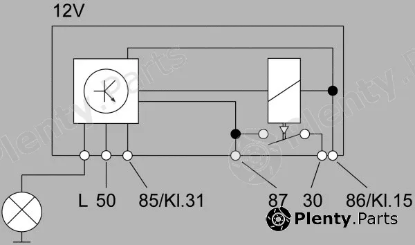Hella 4RV008188-091 — Control Unit, glow time