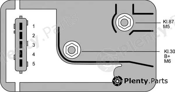 Hella 4RV008188-271 — Control Unit, glow time