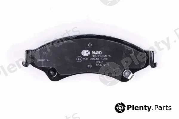 Hella 8DB355020-781 — Brake Pad Set, disc brake