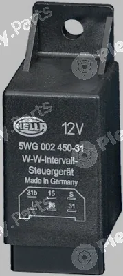 Hella 5WG002450-311 — Relay, wipe/wash interval