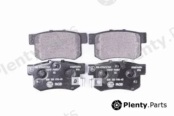 Hella 8DB355016-451 — Brake Pad Set, disc brake
