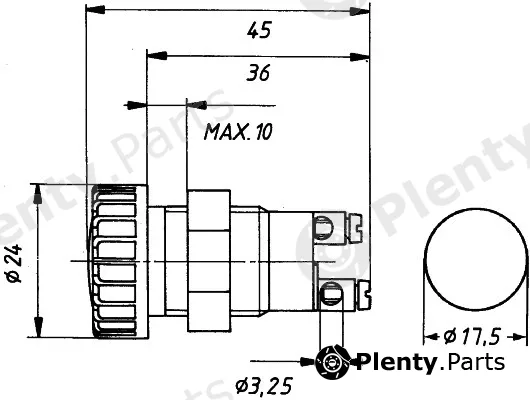 Hella 2AA008592-021 — Control Lamp