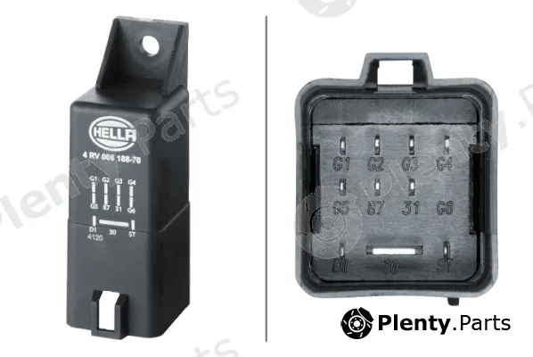 Hella 4RV008188-701 — Control Unit, glow time