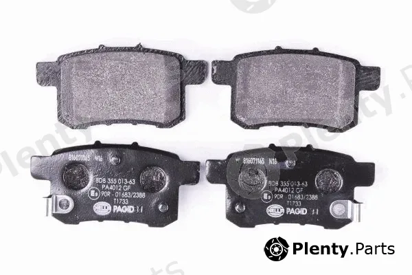 Hella 8DB355013-631 — Brake Pad Set, disc brake