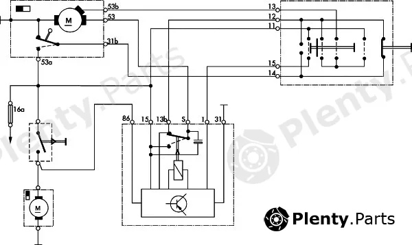 Hella 5WG002450-287 — Relay, wipe/wash interval