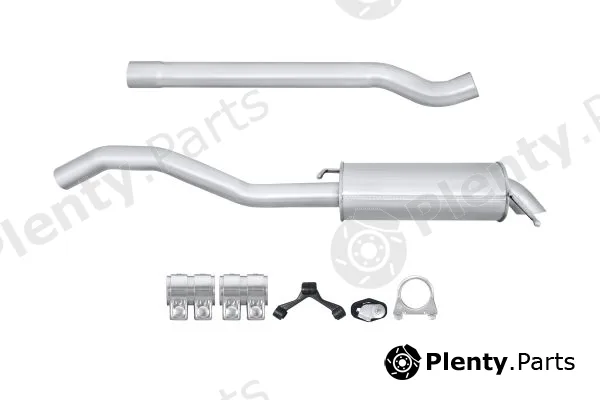 Hella 8LD366036-741 — Rear Muffler Easy2Fit – PARTNERED with Faurecia