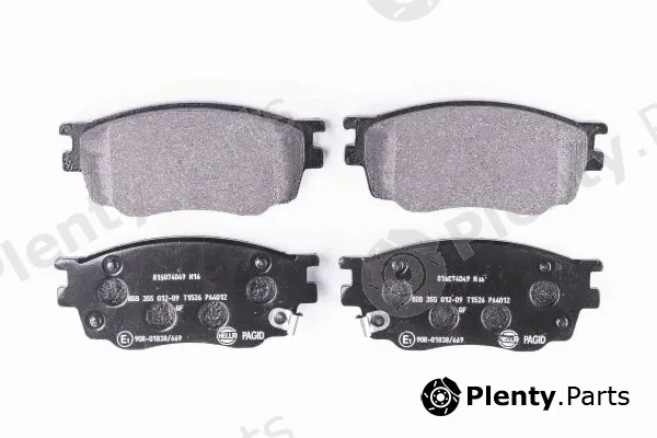 Hella 8DB355012-091 — Brake Pad Set, disc brake