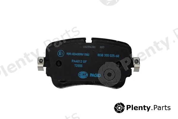 Hella 8DB355025-681 — Brake Pad Set, disc brake