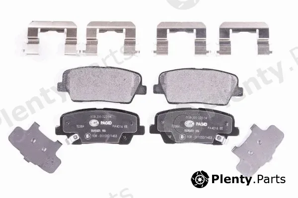 Hella 8DB355023-041 — Brake Pad Set, disc brake