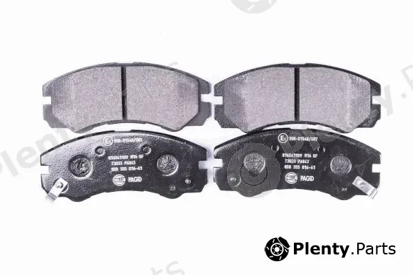 Hella 8DB355016-611 — Brake Pad Set, disc brake