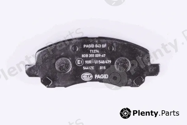 Hella 8DB355009-671 — Brake Pad Set, disc brake