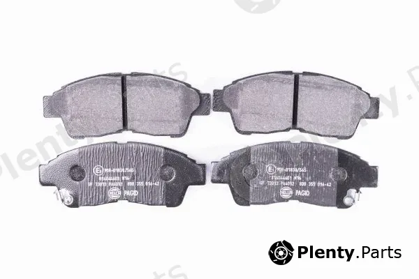Hella 8DB355016-421 — Brake Pad Set, disc brake