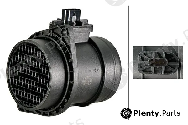 Hella 8ET358166-491 — Mass Air Flow Sensor