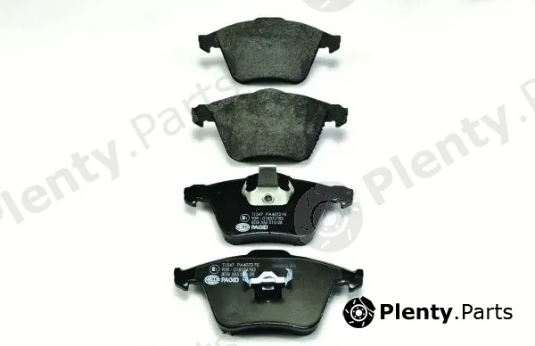 Hella 8DB355012-281 — Brake Pad Set, disc brake