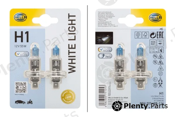 Hella 8GH223498-114 — Bulb, spotlight WHITE LIGHT