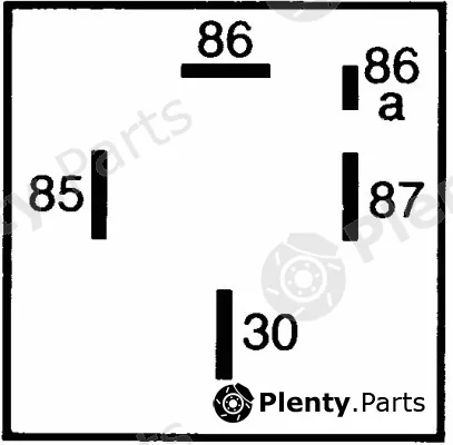Hella 4RA007507-071 — Relay, main current