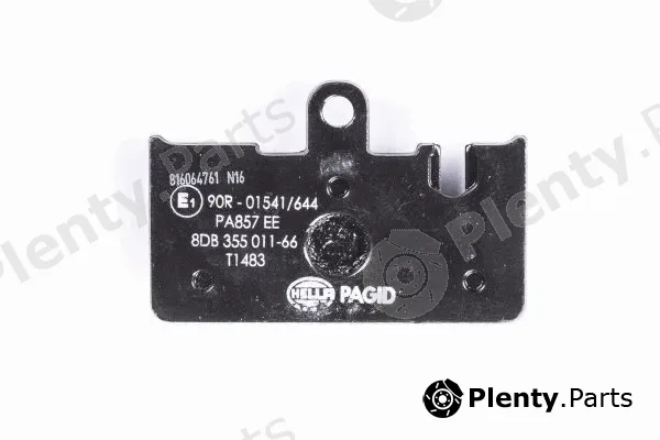 Hella 8DB355011-661 — Brake Pad Set, disc brake