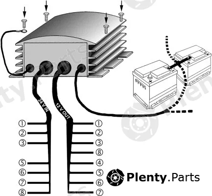 Hella 5DS008125-001 — Voltage Transformer