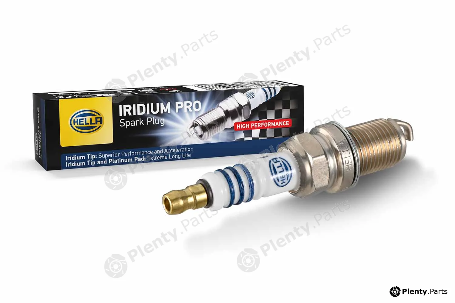 Hella 8EH188706-071 — Spark Plug Iridium Pro