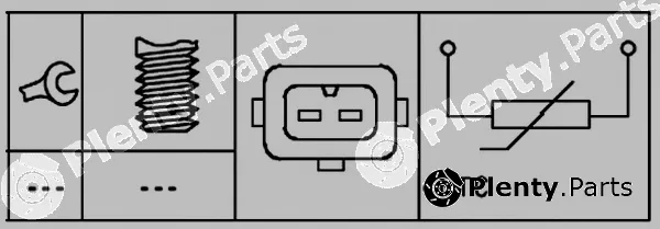 Hella 6PT009309-541 — Sensor, coolant temperature