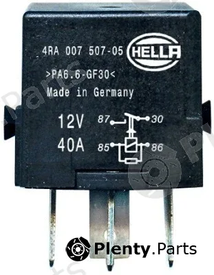 Hella 4RA007507-051 — Relay, main current
