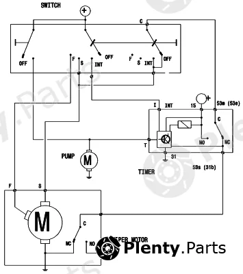 Hella 5WG003620-091 — Relay, wipe/wash interval